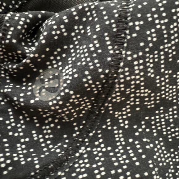 Lululemon Pace Perfect Short 3" Soundwave White Black Size 4 - Picture 6 of 12